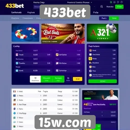 Explorando a interface do usuário do site 433bet