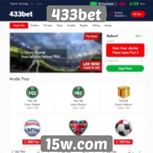 Facilidade de navegação na plataforma 433bet